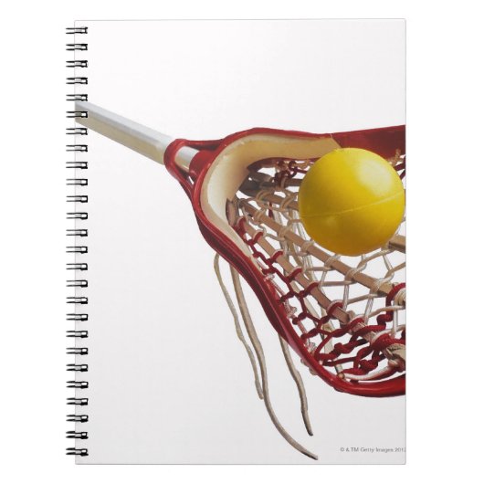 Carnet Baguette de crosse et balle (Devant)