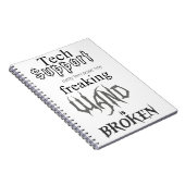 Carnet Baguette magique de support technique (Côté Droit)