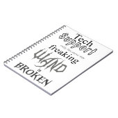 Carnet Baguette magique de support technique (Côté gauche)
