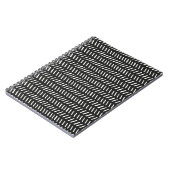 Carnet Baguette vintage Abstraite, horizontale sans joint (Côté gauche)