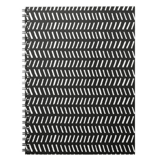 Carnet Baguette vintage Abstraite, horizontale sans joint (Devant)