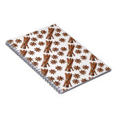 Carnet Baguettes de cannelle et anis étoilé. (Côté Droit)