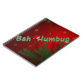 Carnet Bah Humbug (Côté gauche)