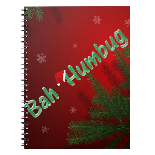 Carnet Bah Humbug (Devant)