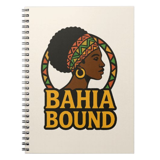 Carnet Bahia Bound Spiral Lined Notebook (Devant)