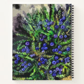 Carnet Baies bleues (Dos)