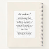 Carnet Baies d'Imaginaire éthérées du Zodiaque céleste (Dos)