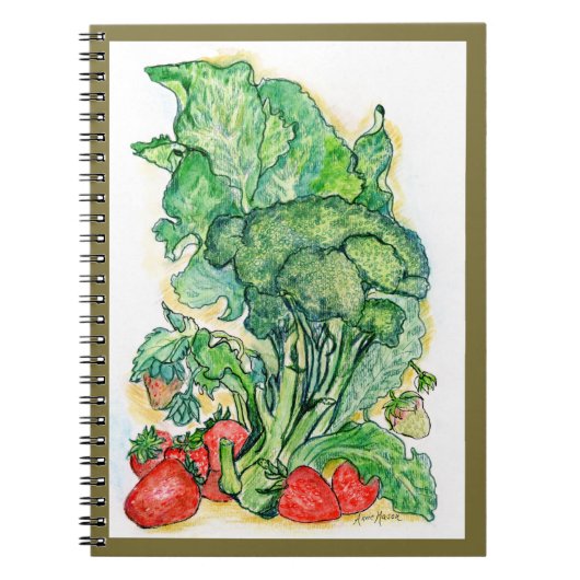 Carnet Baies et Brocoli (Devant)