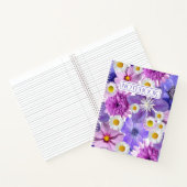 Carnet Baies florales violettes (Intérieur)