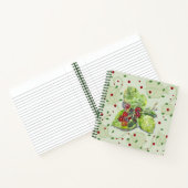 Carnet Baies noires rouges et noires (Intérieur)