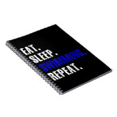 Carnet Baignade Et Baigneurs Design Cadeau Été (Côté Droit)