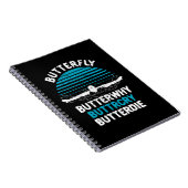 Carnet Baignade - Papillon papillon (Côté Droit)