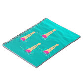 Carnet Baigneurs Artistiques Nageant Sous L'Eau (Côté gauche)