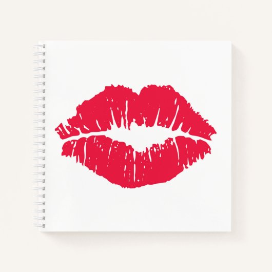 Carnet Baiser à lèvres (Devant)