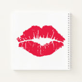 Carnet Baiser à lèvres (Dos)