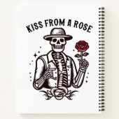 Carnet Baiser d'une rose (Dos)