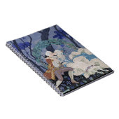 Carnet Baiser secret, illustration pour des "fêtes (Côté Droit)