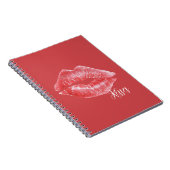 Carnet Baisers aux Lèvres Rouges (Côté Droit)