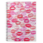 Carnet Baisers de fille rose (Devant)
