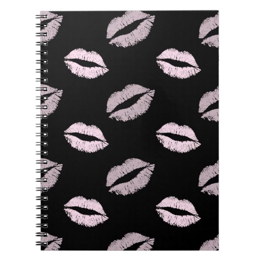 Carnet Baisers Rose Argenté (Devant)