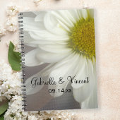 Carnet Baisson blanc doux sur Mariage gris