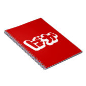 Carnet BAKA ば か ~ Folie en Hiragana japonais Script (Côté Droit)