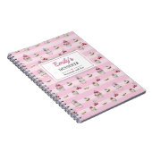 Carnet Baker Baking Sweet Dessert Blank Recipe Kitchen (Côté Droit)