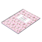 Carnet Baker Baking Sweet Dessert Blank Recipe Kitchen (Côté gauche)