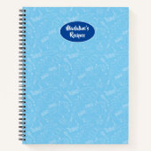 Carnet Baking Cookware Utensil outil Fournitures Recette  (Devant)