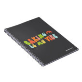 Carnet Baking Is My Vibe, Groovy and Colorful Baker (Côté Droit)
