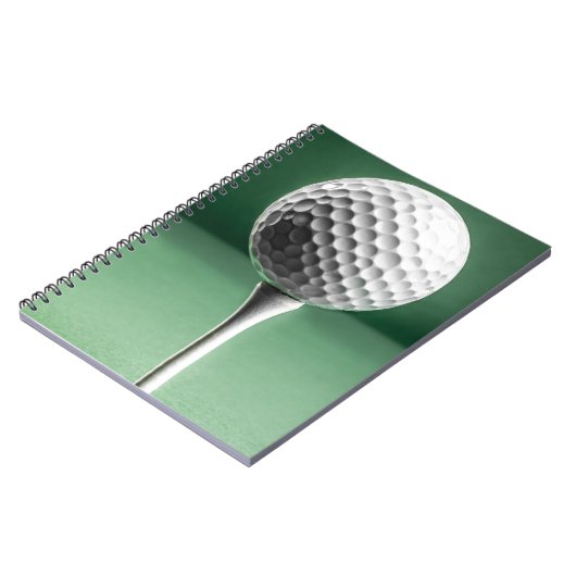 Carnet Bal de golf sur le Tee (Côté gauche)