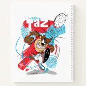 Carnet Bal de soccer TAZ™ (Dos)