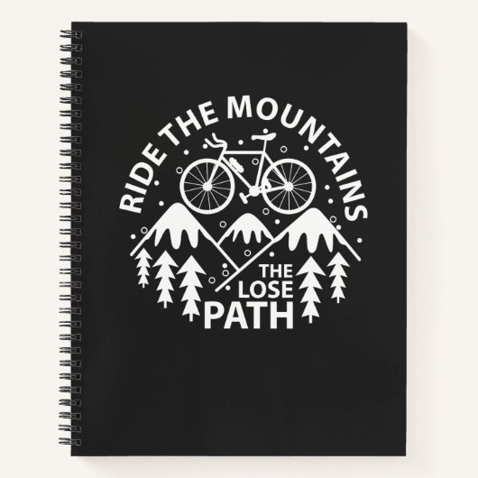 Carnet Balade à vélo dans les montagnes (Devant)