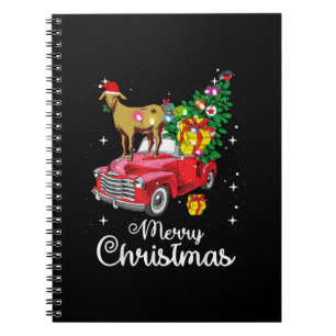 Carnet Balades de chèvre Rouge Voiture Noël
