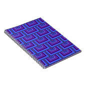 Carnet balance carré bleue et violette (Côté Droit)
