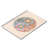 Carnet Balance Over Hustle - Boho (Côté gauche)