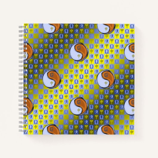 Carnet Balance & Singe de Bois (Devant)