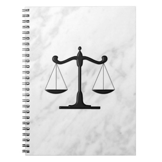Carnet Balance sur marbre (Devant)
