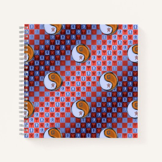 Carnet Balance & Tigre de Bois (Devant)