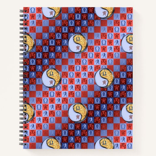 Carnet Balance & Tigre de Feu (Devant)