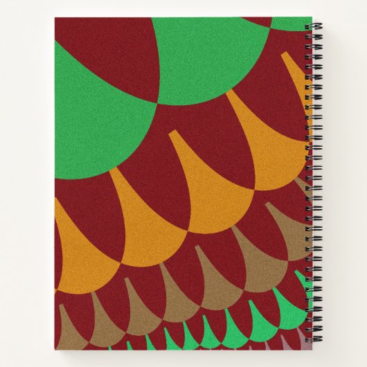 Carnet Balances bourguignonnes et vertes (Dos)