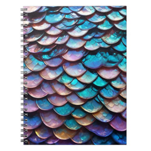 Carnet Balances de sirènes de couleur pastel,