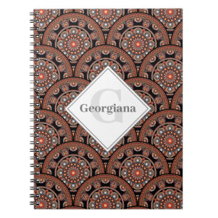Carnet Balances personnalisées Safari Sunset Bohemian Man