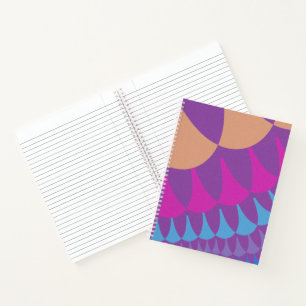 Carnet Balances rose et violet