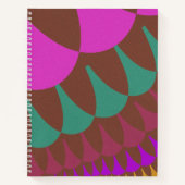 Carnet Balances roses et bordeaux (Devant)