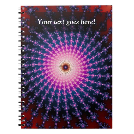 Carnet Balayage Fractal (Devant)