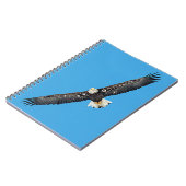 Carnet Bald Eagle en vol (Côté gauche)