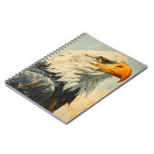 Carnet Bald Eagle Vintage (Côté gauche)