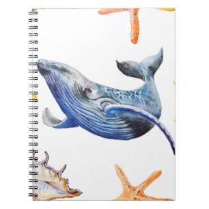 Carnet Baleine à graphisme d'entreprise : Tableau de chan