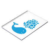 Carnet Baleine amusante (Côté gauche)
